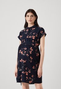 Vero Moda Maternity - VMMNEWHALLIE SHORT DRESS  - Haljina-majica - night sky Minijatura 1