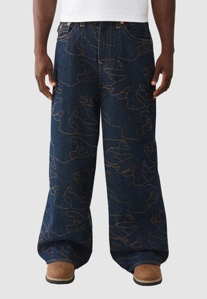 MIKEY EMBROIDERY - Relaxed fit jeans - body rinse
