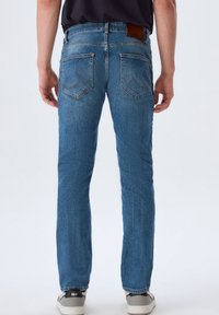 LTB HOLLYWOOD - Calças de ganga de perna direita - aiden wash