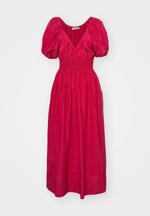 Faithfull the brand TEATRO MIDI DRESS - Vapaa-ajan mekko - crimson