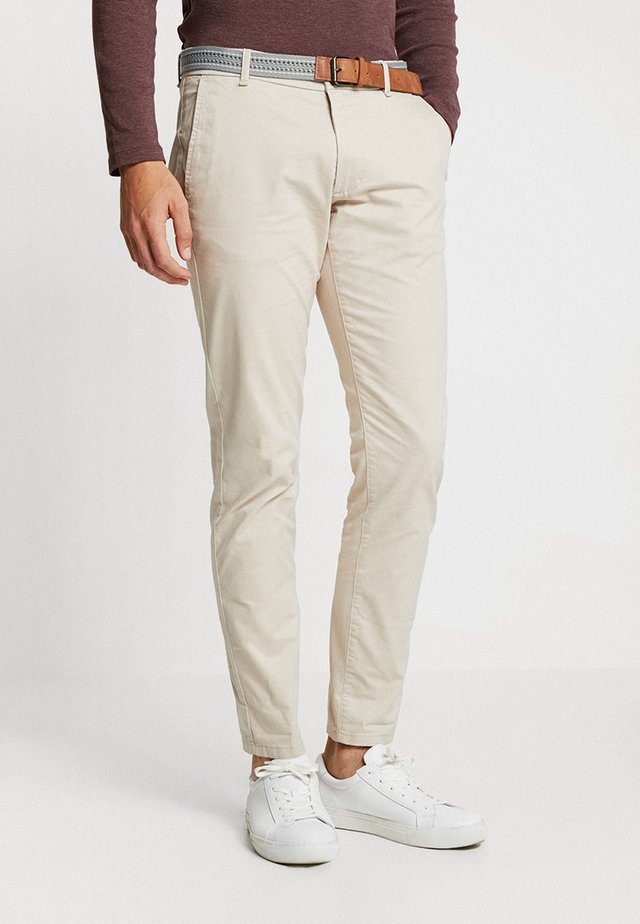 Stilvolle Herren Chino Beige Bilder