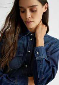 LIU JO Gombos blúz - blue denim