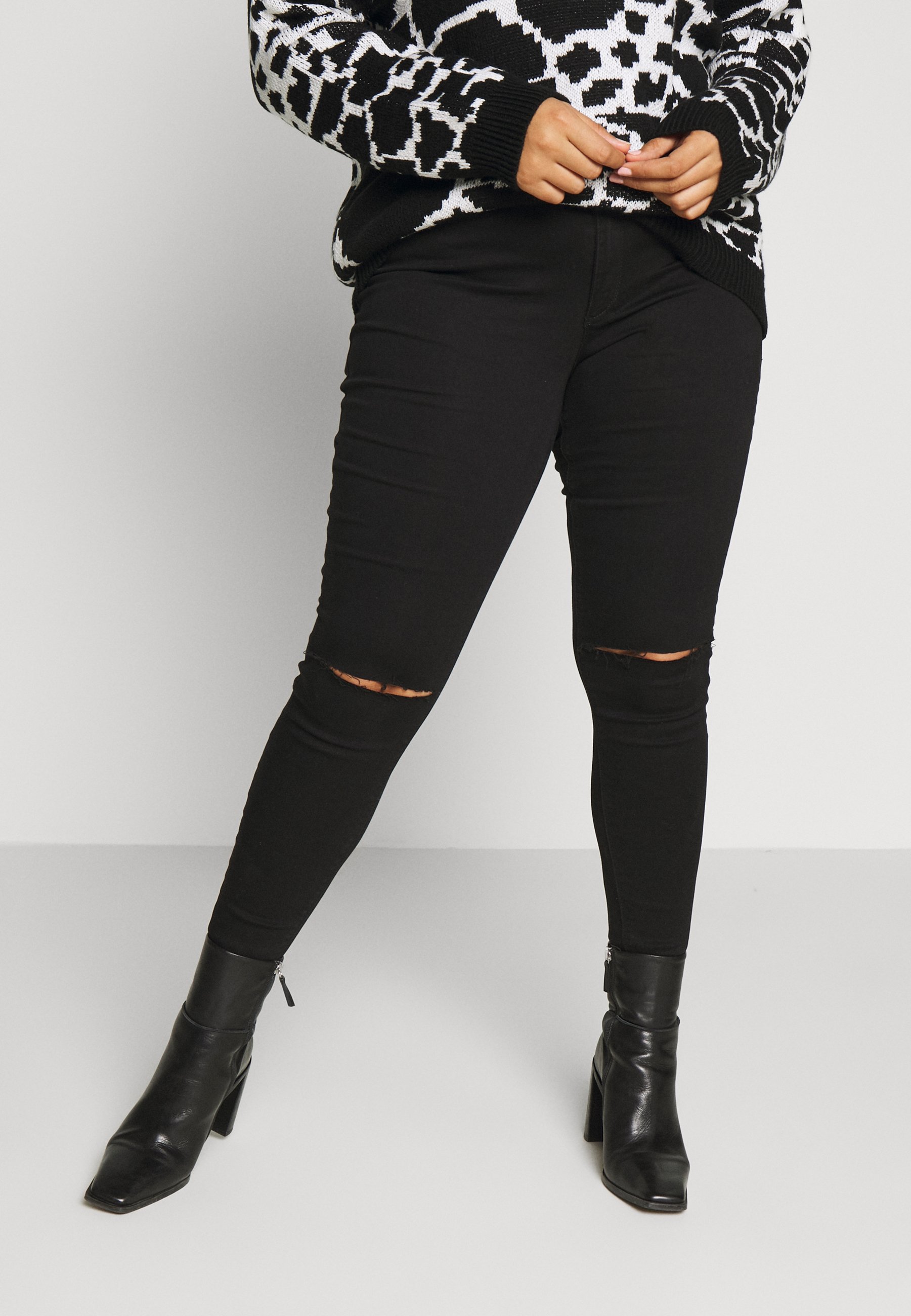 Missguided Plus VICE HIGHWAISTED SLASH 