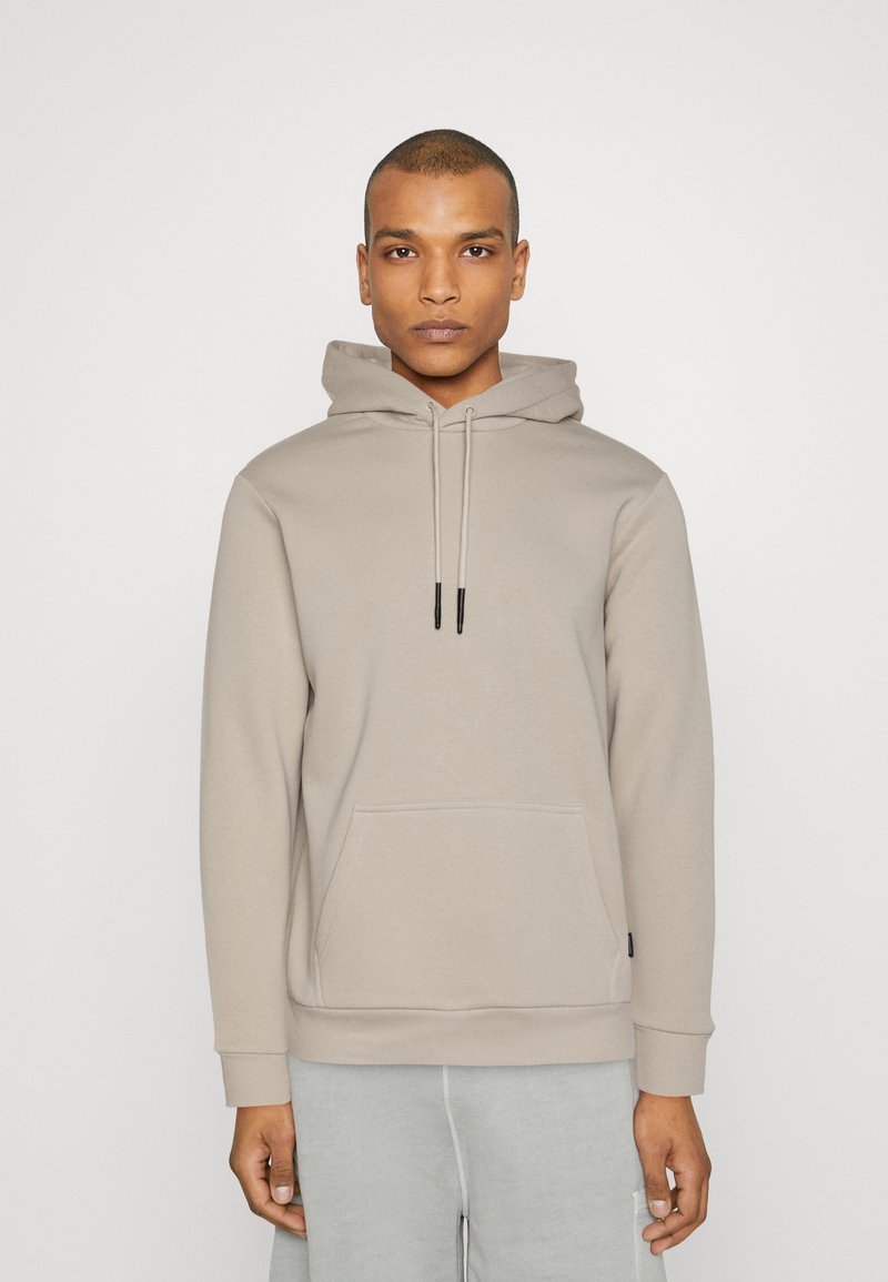 Sweat à Capuche ONLY & SONS - Coupe Régulière, Gris, Taille L, Neuf