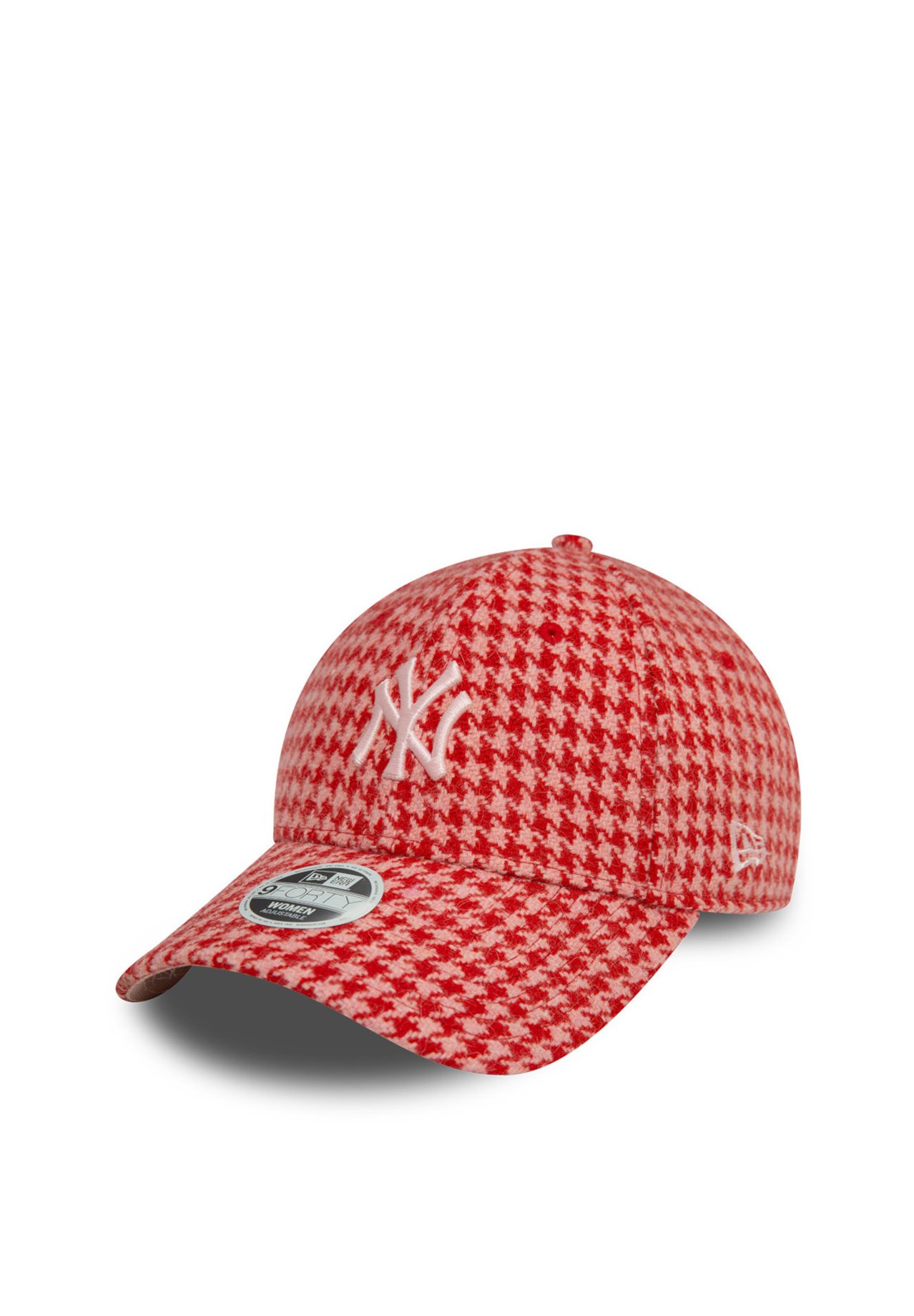 New Era HOUNDSTOOTH FORTY ADJUSTABLE YANKEES - Cap - rot/red - Zalando
