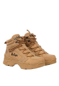 Lee Cooper BUTY - Bottines à lacets - camel