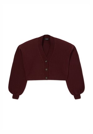 LA MANIA MARII - Kardigán - burgundy