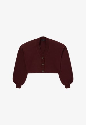 LA MANIA MARII - Kardigán - burgundy