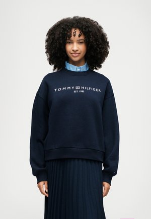 Tommy Hilfiger LOGO - Sweatshirt - dark night navy