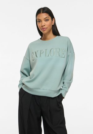 VILA, Sweatshirt - blue surf