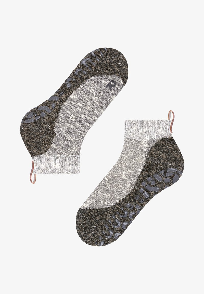 FALKE LODGE HOMEPAD - Socken - light greymel