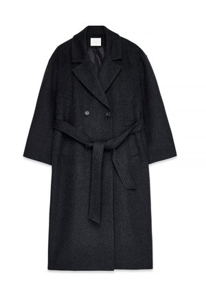 SCARF DETAIL - Trenchcoat - dark grey