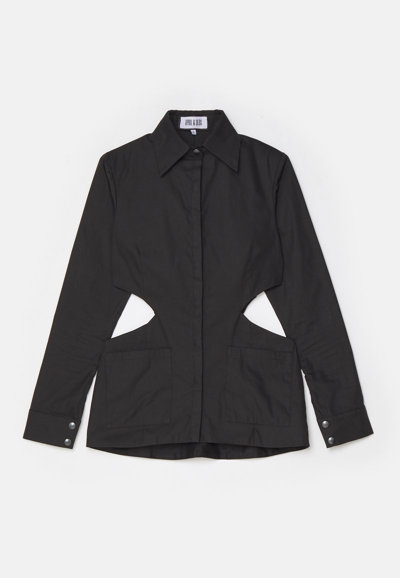 April & Alex Overhemdblouse zwart April & Alex Overhemdblouse zwart