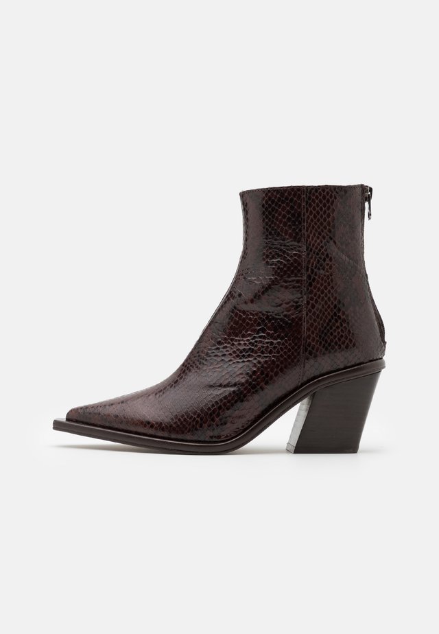 BADIANE - Bottines - marron foncé