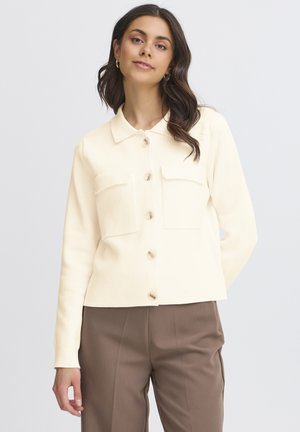 Fransa Strickjacke - whisper white