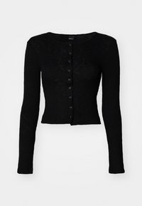 BUTTON  - Cardigan - black