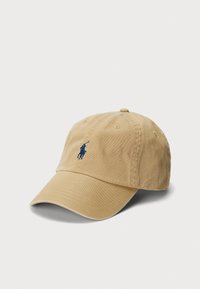 THE ICONIC COTTON CHINO BALL CAP - Casquette - cafe tan/newport navy