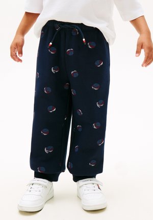LB PRINTED GRAPHIC SWEATPANTS - Tréningruha alsók - dark night navy aop