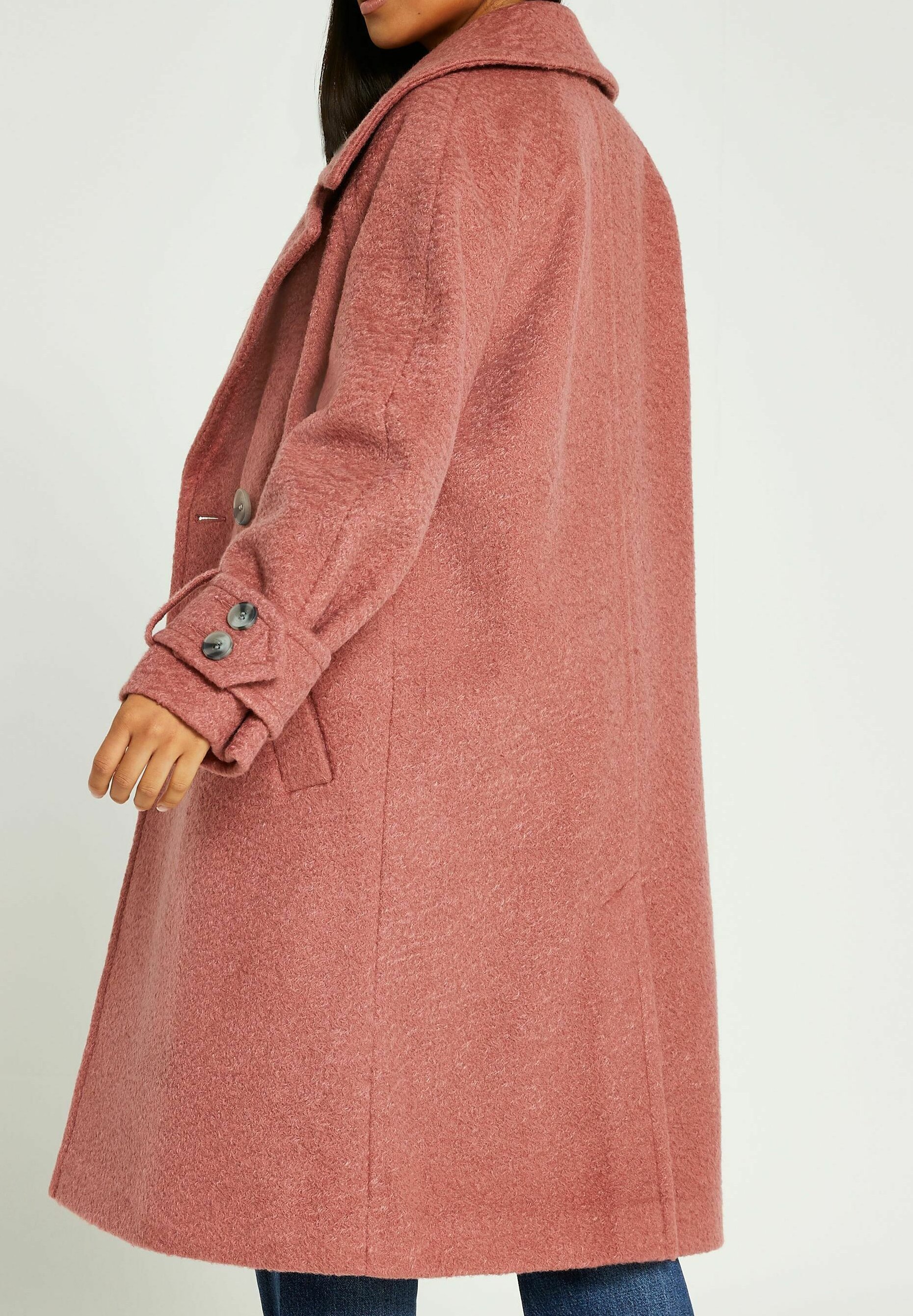 River Island Petite Abrigo corto - pink/rosa - Zalando.es