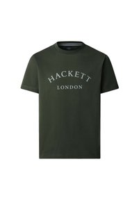 Hackett London Camiseta estampada - duck green