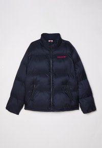 RUNNING DOG PUFFER JACKET - Talvejope - navy