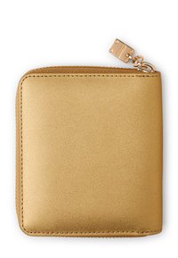 Borbonese LETTERING MEDIUM-ZIPAROUND - Geldbörse - gold