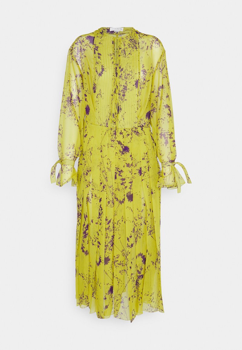 Victoria Beckham Cocktailjurk geel