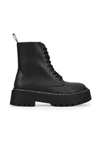 MILITARES - Stivaletti stringati - black