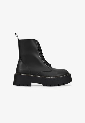 Bosanova, MILITARES - Botines con cordones - black