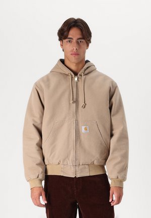 ACTIVE JACKET - Chaqueta de entretiempo - peanut aged canvas