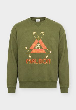 Malbon, TRINITY CREWNECK - Φούτερ - chive