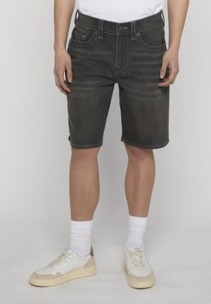 BOBBY - Shorts di jeans - black wash