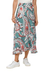 s.Oliver MIT ALL-OVER-PRINT - Maxirock - petrol