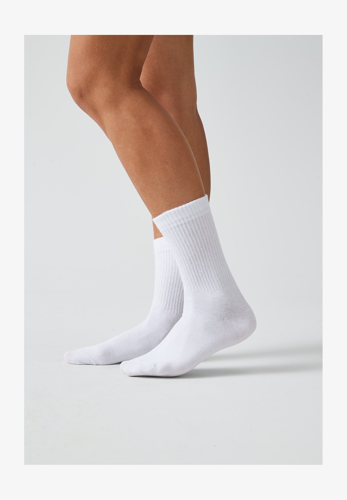 Jack & Jones Jacpride Tennis Socks – Confezione Da 5 Paia Di Calzini Uomo, Colore Bianco, Taglia Unica – Calze Sportive In Cotone, Marca Danese