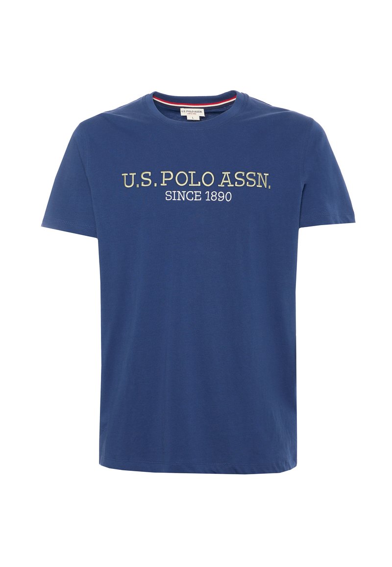 U.S. Polo Assn. T-shirt print blauw