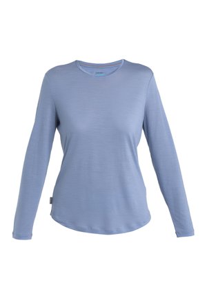 icebreaker, LIGHT WEIGHT COOL-LITE SPHERE - Long sleeved top - LIGHT BLUE