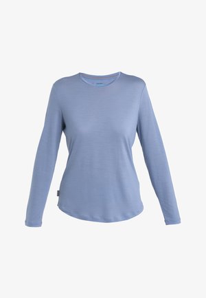icebreaker, LIGHT WEIGHT COOL-LITE SPHERE - Long sleeved top - LIGHT BLUE