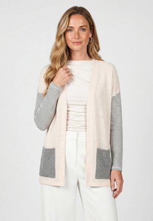 usha, Gilet - black stripe