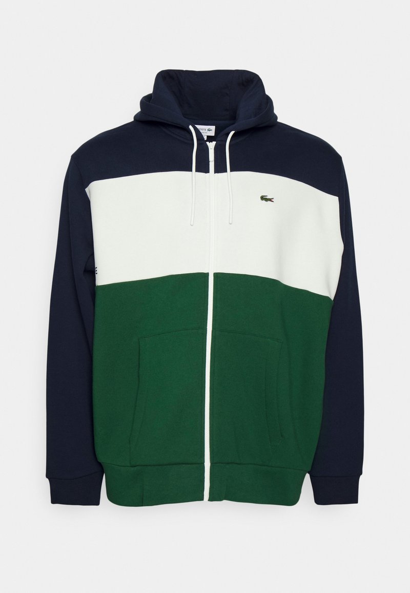felpa con zip lacoste