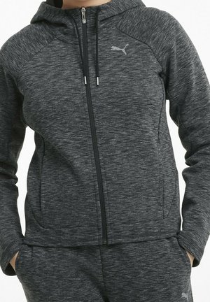 Puma Felpa con zip - mottled black