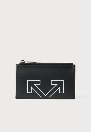 OFF-WHITE, HERITAGE ZIPPED UNISEX - Monedero - black