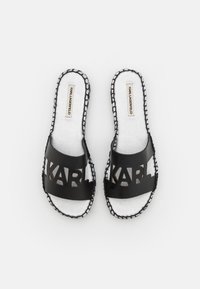 KARL LAGERFELD SOUK CUT OUT SLIDE - Mules - black