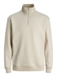 JJEBRADLEY HALF ZIP NOOS - Sweatshirt - moonbeam