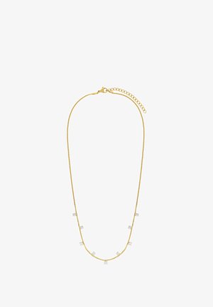 Lucardi, NECKLACES - STAHL ZIRCONIA - Halskette - gold zirconia