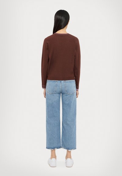 PS Paul Smith WOMENS BUTTON THROUGH - Casaco de malha - brown