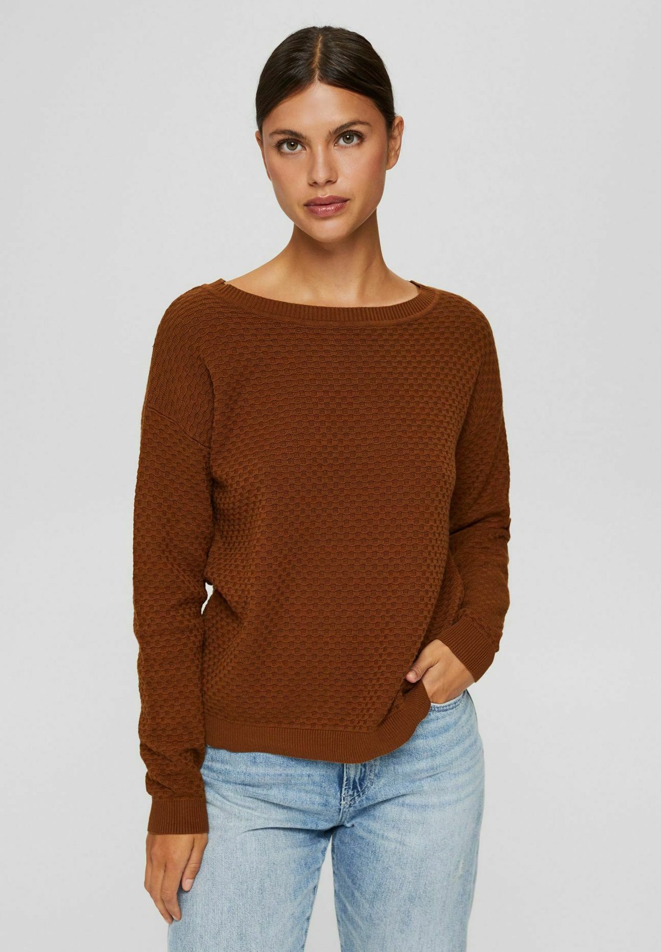 Esprit Trui - toffee/lichtbruin - Zalando.nl