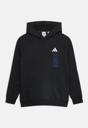 adidas Performance, MINECRAFT HOODIE UNISEX - Felpa con cappuccio - black/white