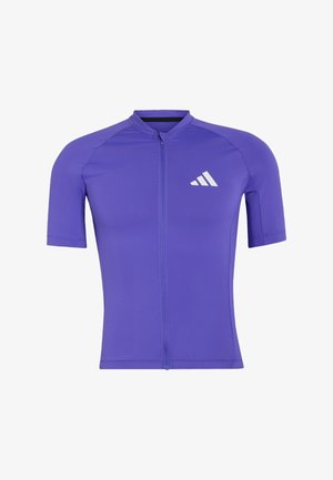 adidas Performance, Wielershirt - solar purple white