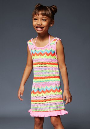 Billieblush SLEEVELESS DRESS - Abito in maglia - pink