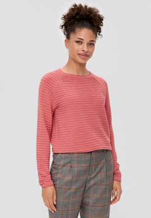 QS Strickpullover - papaya